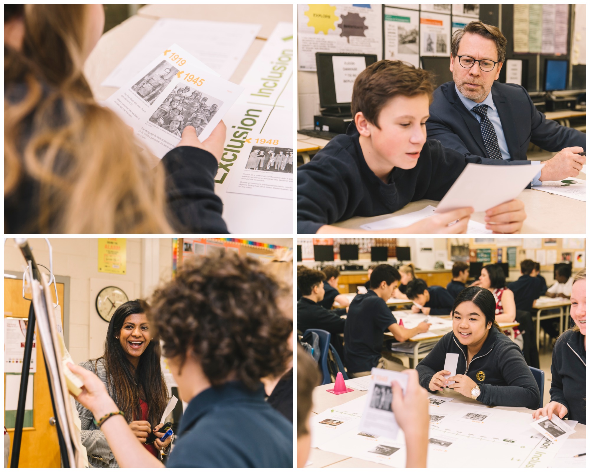 Des élèves du East York Collegiate Institute explorent "Le droit de